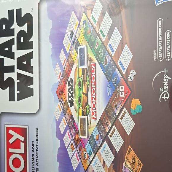Hasbro Star Wars The Mandalorian The Child Edition Monopoly Board Game - Picture 5 of 7